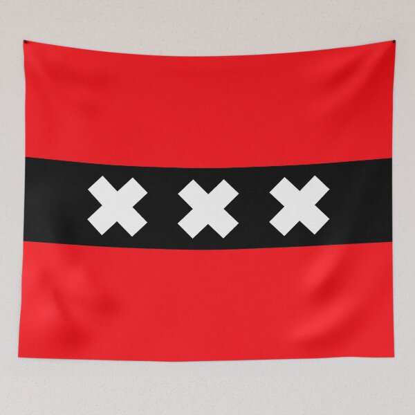 Item preview, Amsterdam flag designed and sold by rheyes.