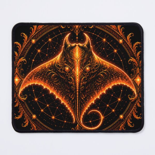 Item preview, Amber Manta Ray designed and sold by RimoraArt.
