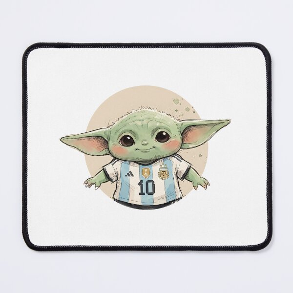 Item preview, BABY YODA ARGENTINA WORLD CUP designed and sold by LIS AND MELIVERSO.