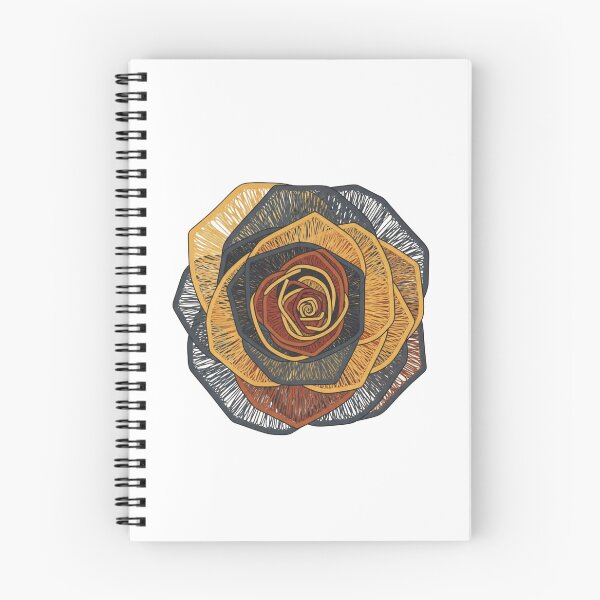 Item preview, Golden Abstract Rose: Geometric Line Pattern designed and sold by Dzblack.