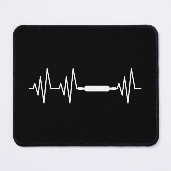 Item preview, Heartbeat Rolling Pin Baking Passion White Graphic designed and sold by GiaoCalonas.