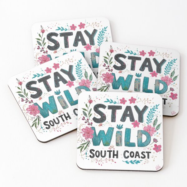 Item preview, Stay Wild South Coast NSW Australia  designed and sold by PamLeeDesign.