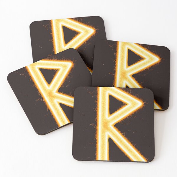 Item preview, Raidho Rune Meaning – Journey, Purpose & Right Path Symbol designed and sold by TheSymbolicBlend.