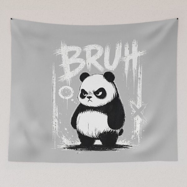 Item preview, Cool Bruh Panda Funny Panda Men Women Kids Teens Animal designed and sold by mjohnson9.