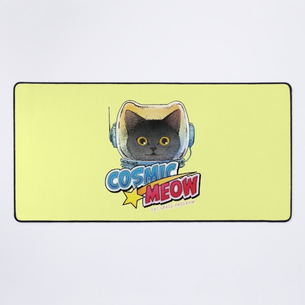 Item preview, COSMIC MEOW #03: Cat Space Program - Black Cat designed and sold by Neco Utyuu!.
