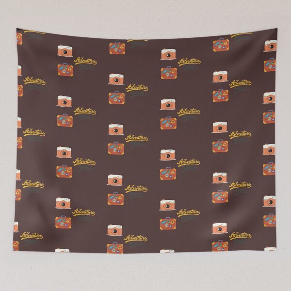 Item preview, Cute Retro Travel Adventure Aesthetic Sticker Pack designed and sold by WISDOMCHARLES.