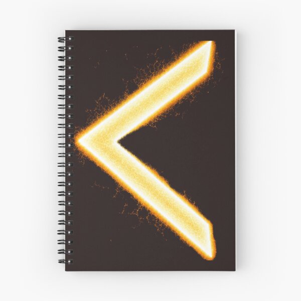 Item preview, Kenaz Rune Meaning – Knowledge, Inner Fire & Creative Inspiration Symbol designed and sold by TheSymbolicBlend.