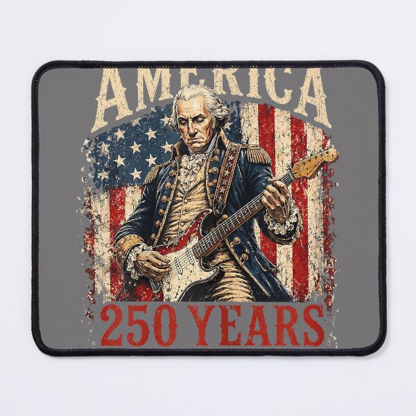 Item preview, 250 Years America Anniversary Washington Playing Guitar designed and sold by KristineLi.