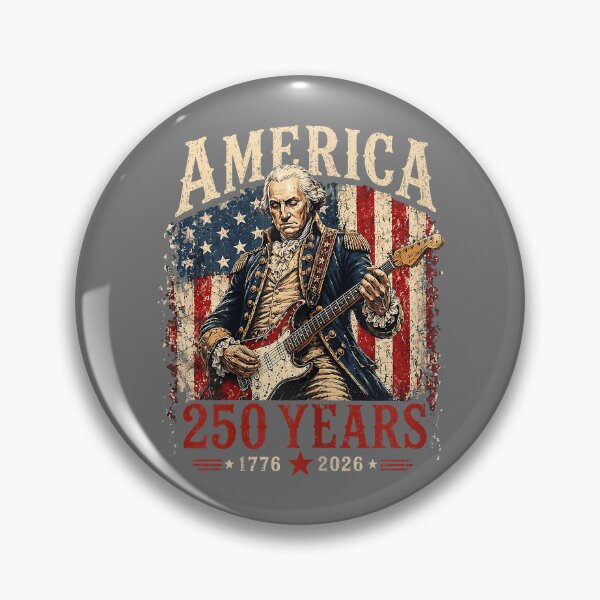 Item preview, 250 Years America Anniversary Washington Playing Guitar designed and sold by KristineLi.