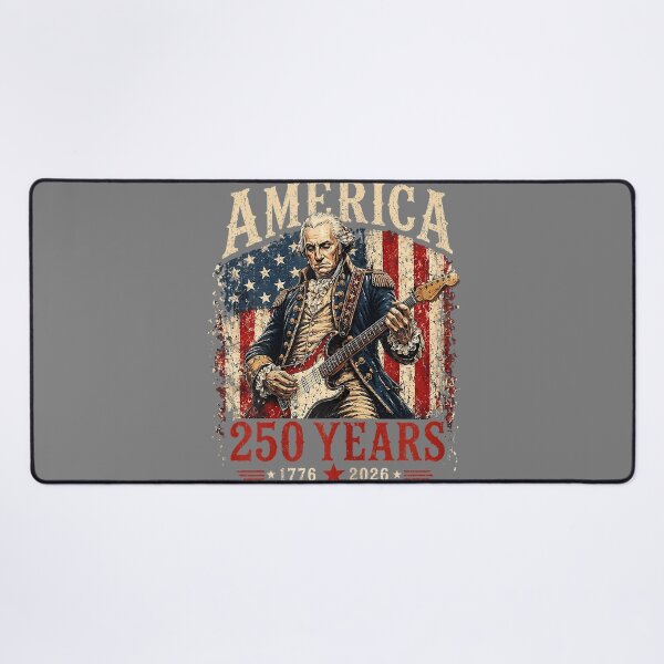 Item preview, 250 Years America Anniversary Washington Playing Guitar designed and sold by KristineLi.