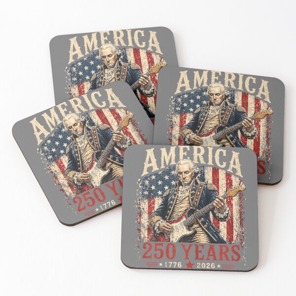 Item preview, 250 Years America Anniversary Washington Playing Guitar designed and sold by KristineLi.