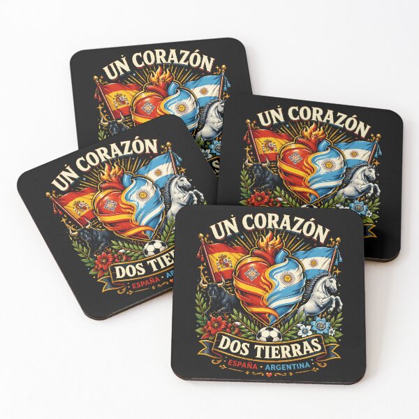 Item preview, Spanish Argentine Heritage – Un Corazón, Dos Tierras designed and sold by JasKei-Designs.