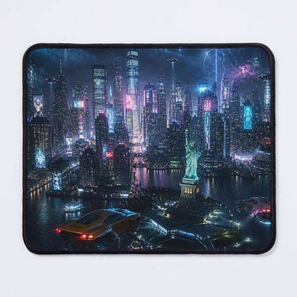 Item preview, New York 2150 | Cyberpunk Manhattan | Neon Skyline designed and sold by NSAstore.