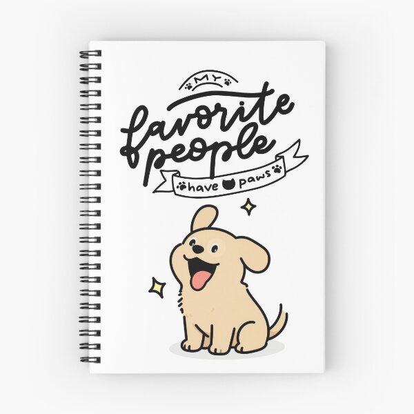 Item preview, My Favorite People Have Paws designed and sold by TheBeeKindSpace.
