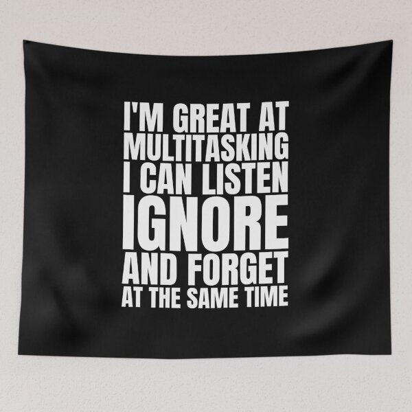 Item preview, I am good at multitasking, funny sayings designed and sold by Dondonmart.