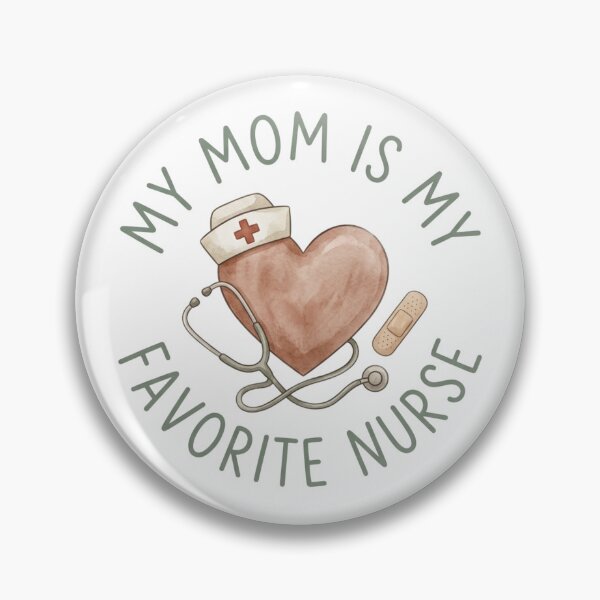Item preview, My Mom Is My Favorite Nurse - Nursing Mom Appreciation Gift designed and sold by raedattia.