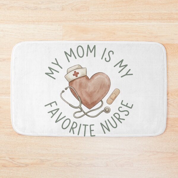 Item preview, My Mom Is My Favorite Nurse - Nursing Mom Appreciation Gift designed and sold by raedattia.