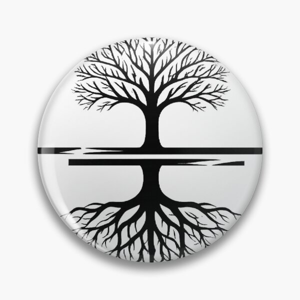 Item preview, Tree of Life with Deep Roots | Minimal Nature Design designed and sold by Hamlali-Studio.