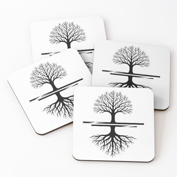 Item preview, Tree of Life with Deep Roots | Minimal Nature Design designed and sold by Hamlali-Studio.