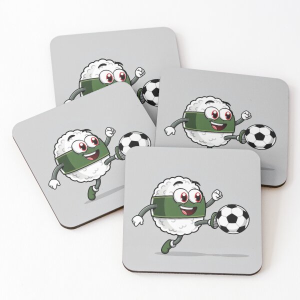 Item preview, Cute Sushi Footballers — Kawaii Anime Design designed and sold by rolfzogg.