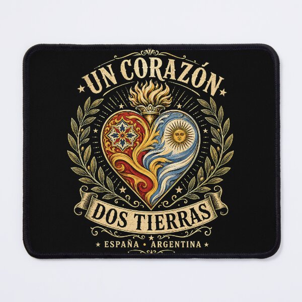 Item preview, Spanish Argentine Heritage – Un Corazón, Dos Tierras designed and sold by JasKei-Designs.