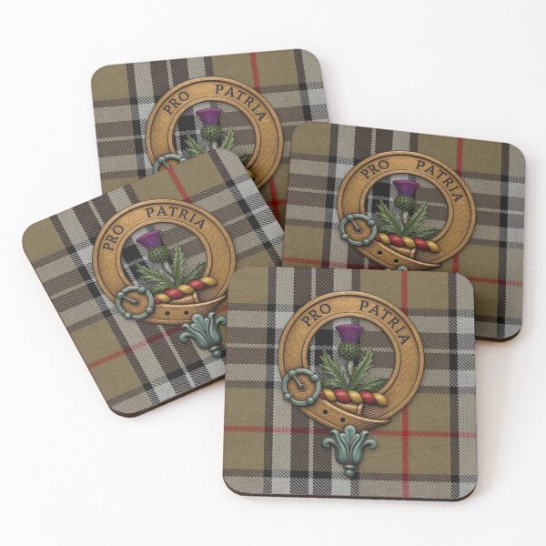 Item preview, Thomson Crest and Camel Tartan designed and sold by Kirrindy Designs.