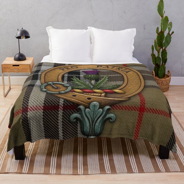 Item preview, Thomson Crest and Camel Tartan designed and sold by Kirrindy Designs.