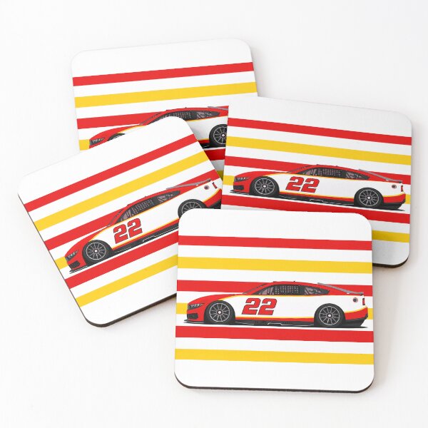 Item preview, Joey Logano #22 Red & White Nascar  designed and sold by PitWallArt.