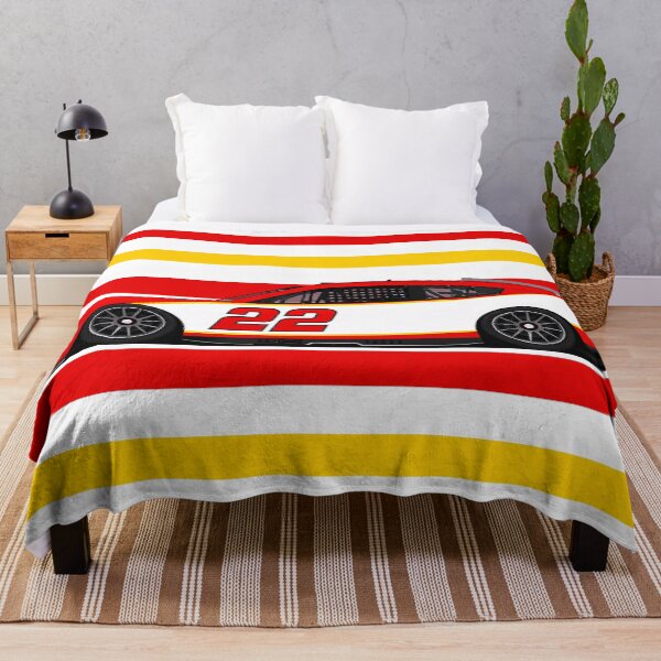 Item preview, Joey Logano #22 Red & White Nascar designed and sold by PitWallArt.