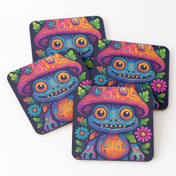 Item preview, Trippy Mushroom Goblin Fantasy designed and sold by theThreadzone.