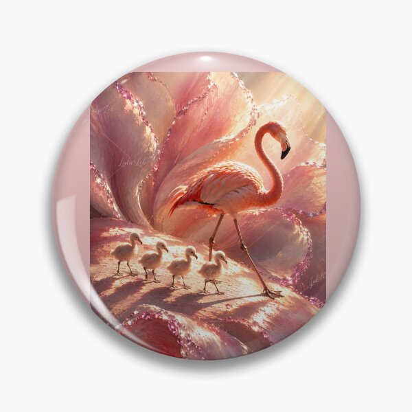 Item preview, Flamingo - Proud Mother of Four designed and sold by LuluLeb.