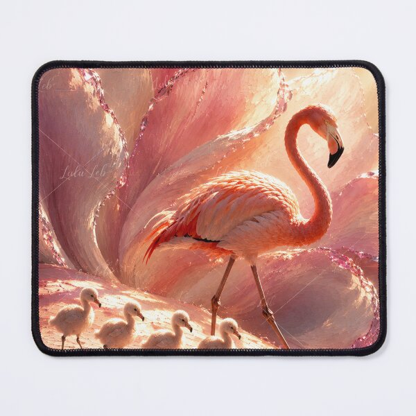 Item preview, Flamingo - Proud Mother of Four designed and sold by LuluLeb.