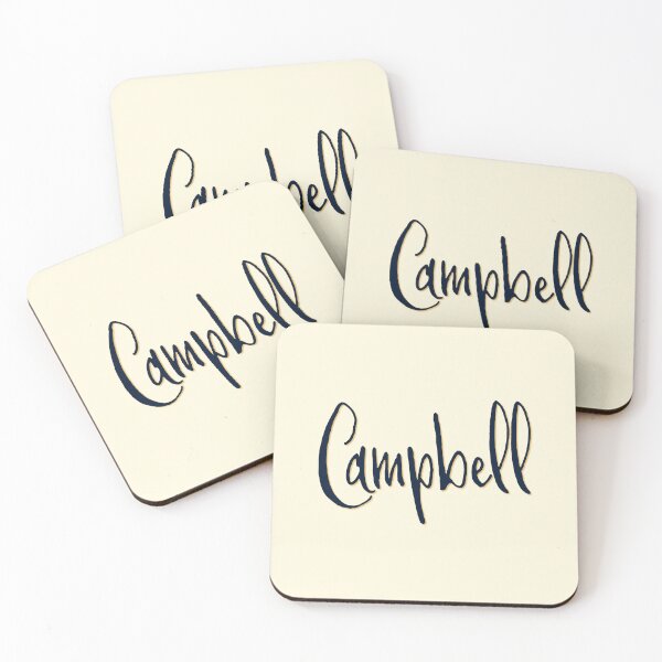 Item preview, CAMPBELL personalized type design designed and sold by CharlottePlaceArt.