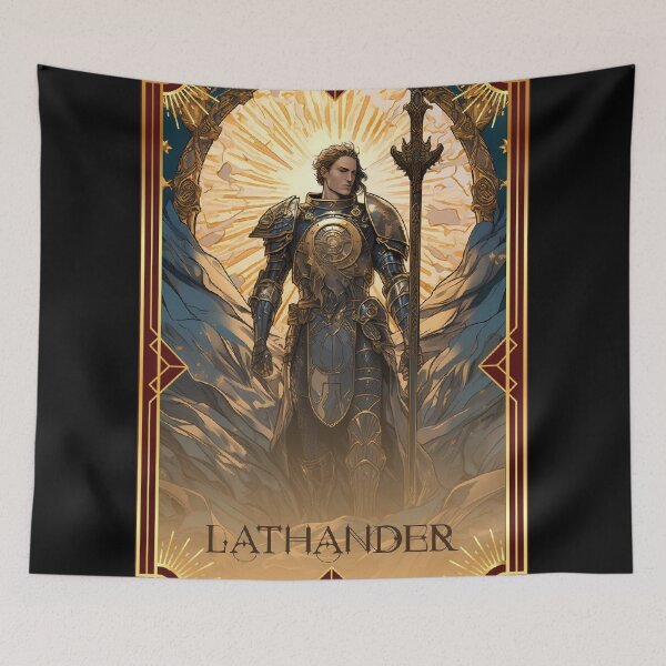 Item preview, Baldurs Gate Lathander designed and sold by BubbleStickerStreet.