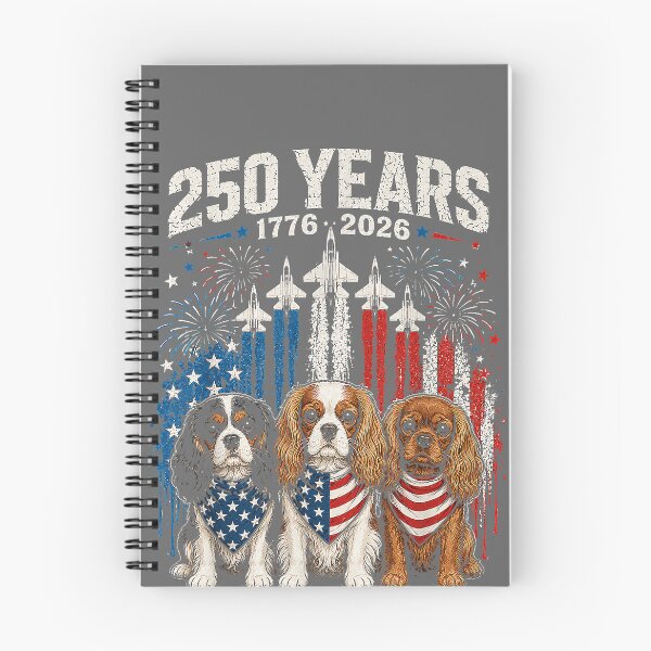 Item preview, 250 Years America Cavalier King Charles Spaniel 4th of July designed and sold by KristineLi.