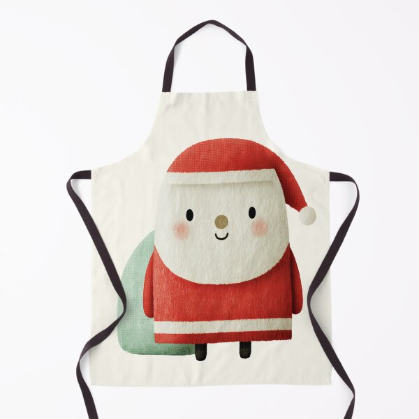 Item preview, Cute Minimalist Textured Santa Claus Illustration designed and sold by colorful-white.
