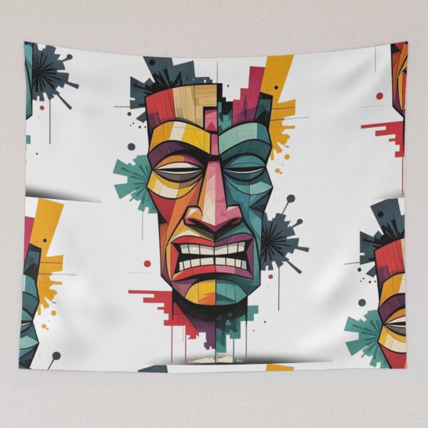 Item preview, Colorful Tribal artwork  designed and sold by Slickskillz11.