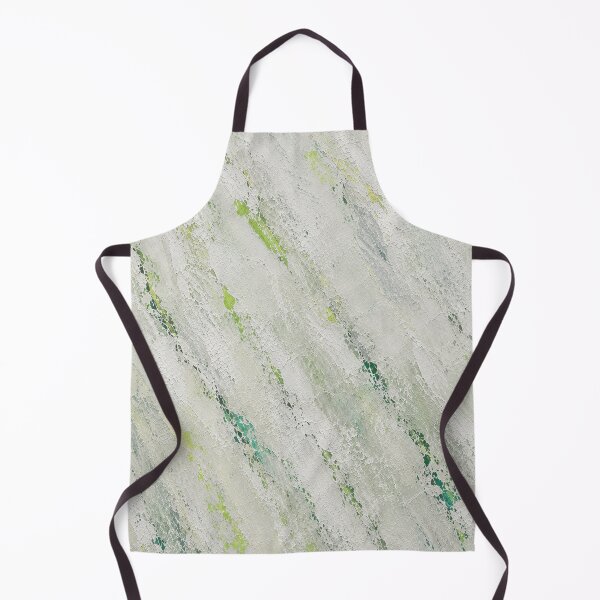 Item preview, Abstract Green and Silver Fluid Art designed and sold by Ingorgia Studio.