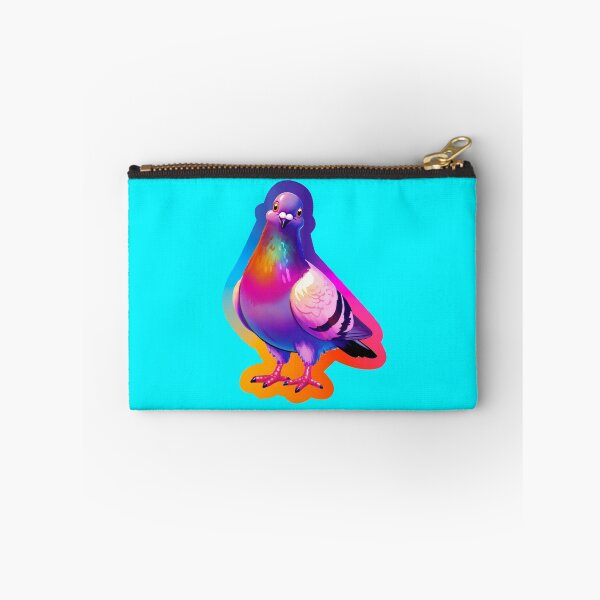 Item preview, Rainbow Pigeon Sticker | Cute City Bird designed and sold by BeetleyBee.