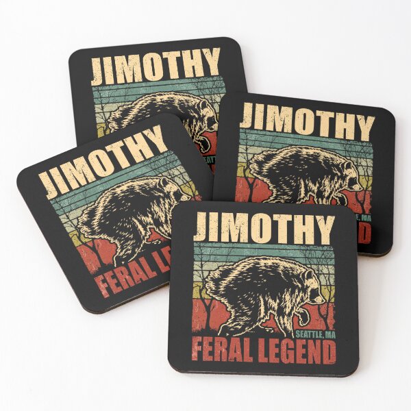 Item preview, Jimothy Raccoon Seattle Feral Legend Meme designed and sold by watanabeee.