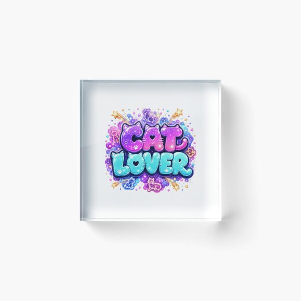 Item preview, Cosmic Neon Cat Lover designed and sold by Creative Line Prints.