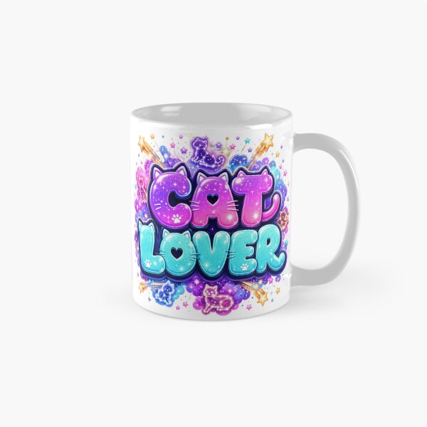 Item preview, Cosmic Neon Cat Lover designed and sold by Creative Line Prints.