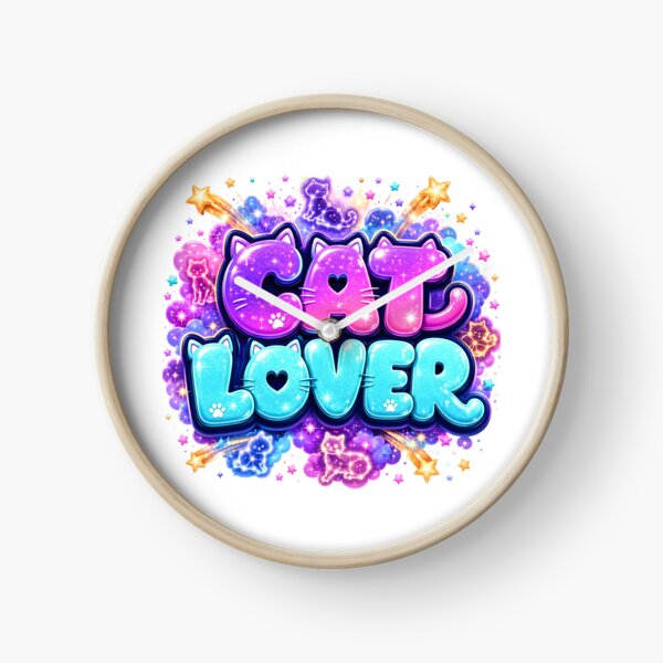 Item preview, Cosmic Neon Cat Lover designed and sold by Creative Line Prints.