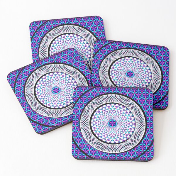 Item preview, Flower of Life Vortex sideways designed and sold by Ayafox.
