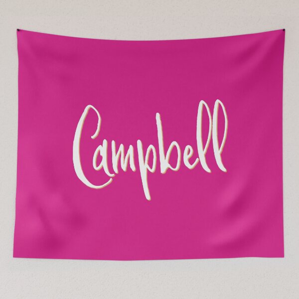 Item preview, CAMPBELL personalized type design designed and sold by CharlottePlaceArt.