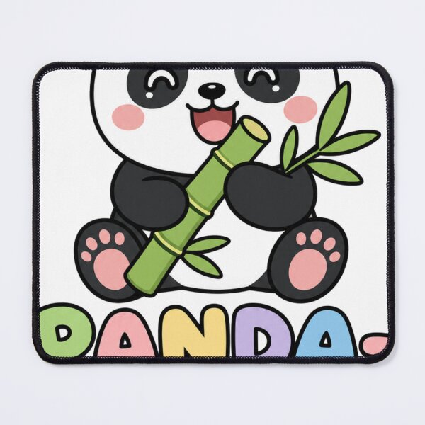 Item preview, Panda-Monium Cute Kawaii Panda with Bamboo designed and sold by BoosterShop.