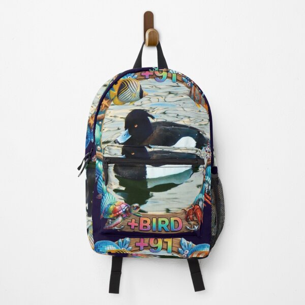 Item preview, +91BIRD TEDDO Logo: Exclusive Tufted Duck Marine Reef Edition designed and sold by Plus91BIRD.