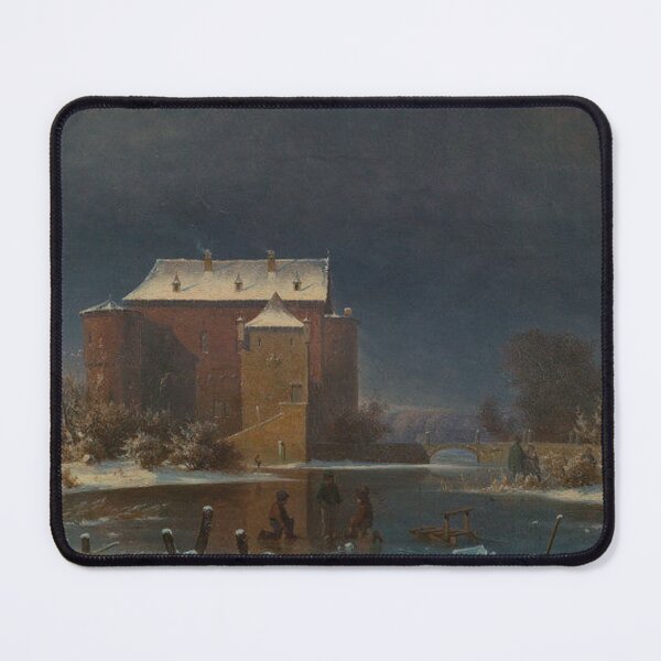 Item preview, Georg Emil Libert Snow scene the haunted house designed and sold by Vintage Designs +.
