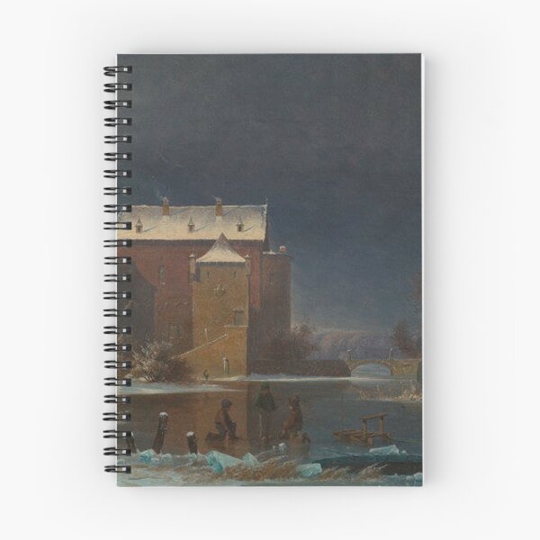 Item preview, Georg Emil Libert Snow scene the haunted house designed and sold by Vintage Designs +.