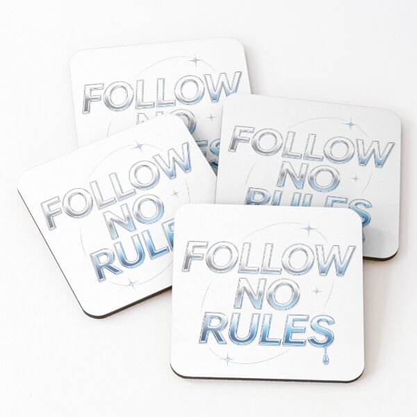 Item preview, FOLLOW NO RULES designed and sold by aolisakshop.
